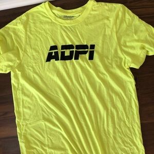 Neon ADPi athletic shirt